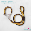Yellow and chocolate