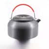 1.8L coffee pot round red handle