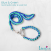 Blue and green